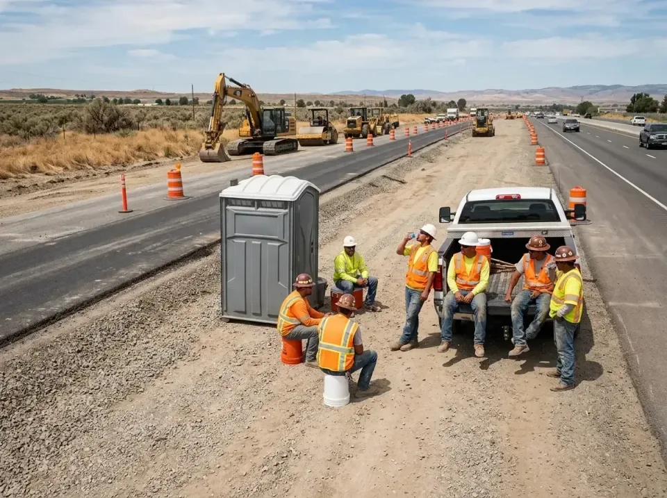 highway-road-construction-crew-007 — frequently asked questions, Porta Potty and Restroom Rentals in Louisville, TN